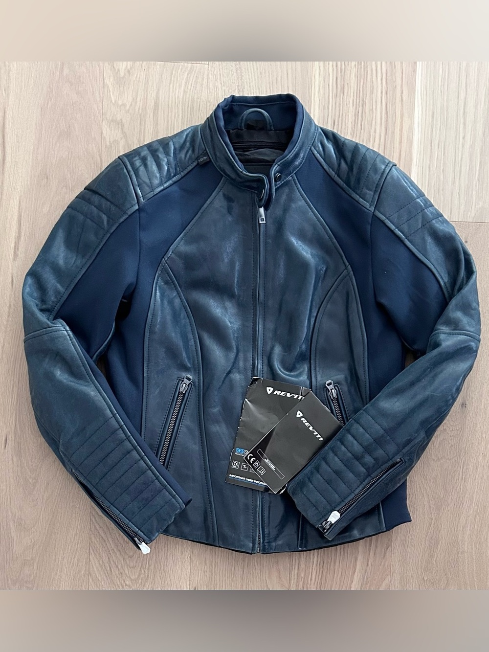 Women’s Rev’it! Coral Armoured Motorcycle Jacket - Size 42